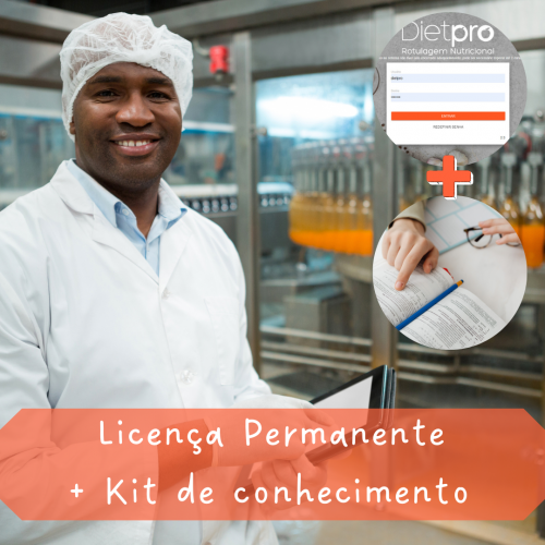Dietpro Rotulagem Nutricional - Licença Permanente + Kit Conhecimento - Download